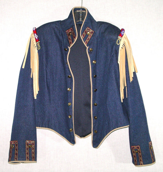 Tribal Jean Jacket