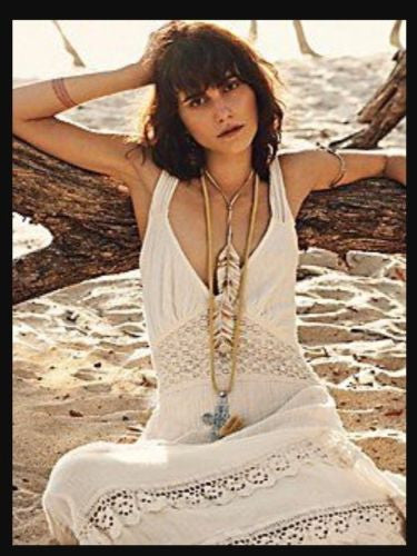 Free People Feather Necklace