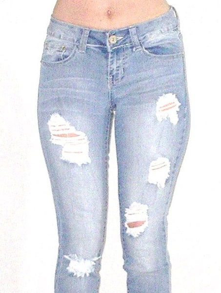Distressed Jeggings