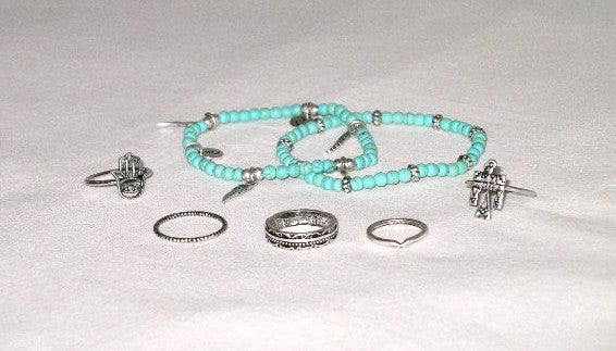 Bohemian Rings Set