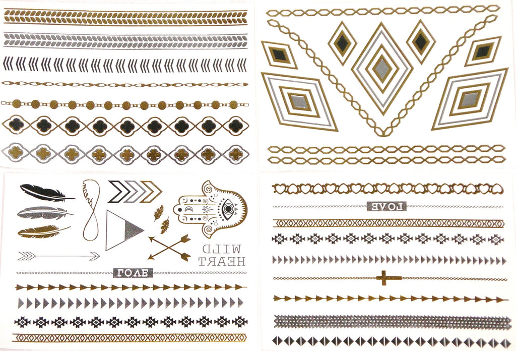Metallic Tattoos