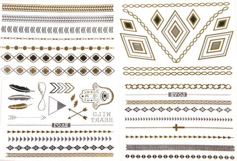 Metallic Tattoos