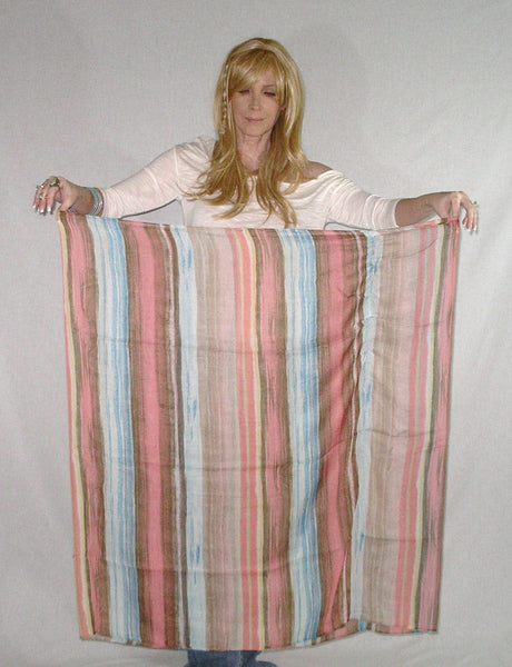 Striped Infinity Scarf