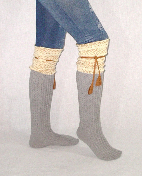 Tassel Top Boot Socks