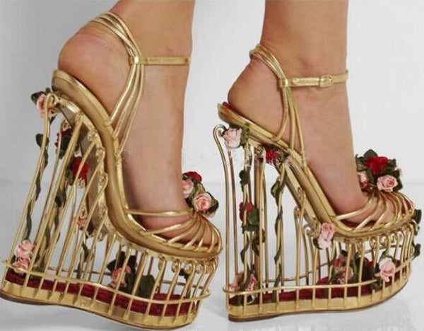 Roses Platform Shoes
