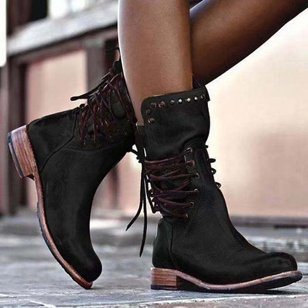 Womans Biker Boots