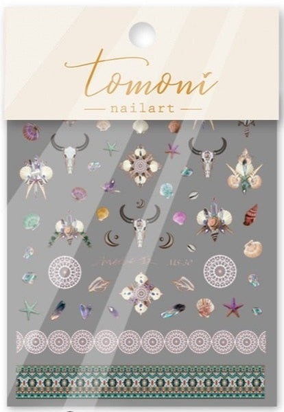 Longhorn Nail Decals