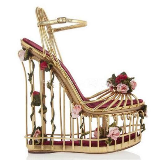 Bird Cage Platforms With Roses