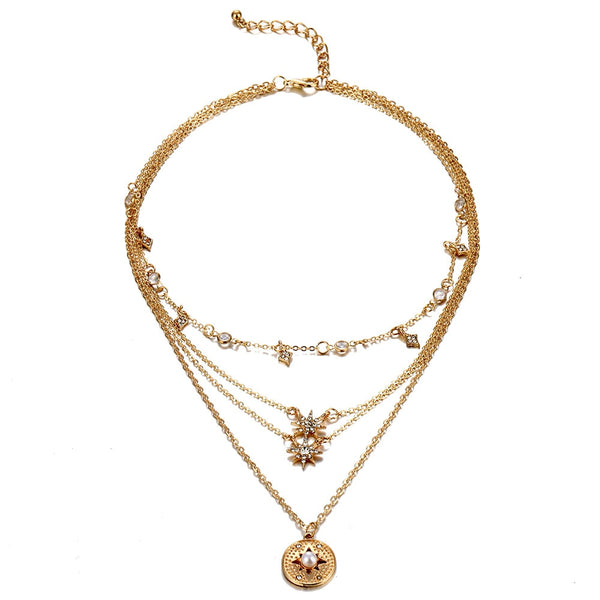 Pearl Multilayer Necklace
