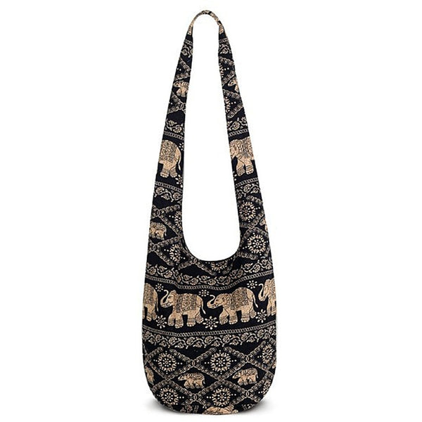 India Print Hobo Bag