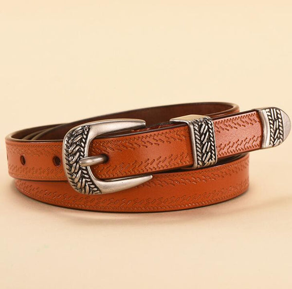 Camel Leather Belt