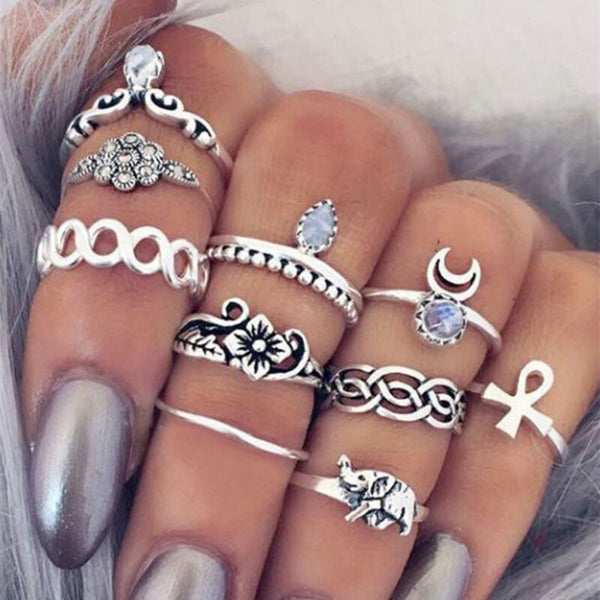 Silver Stacking Rings