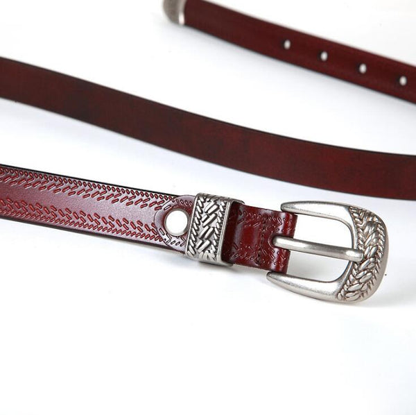 Southwestern Leather Belt