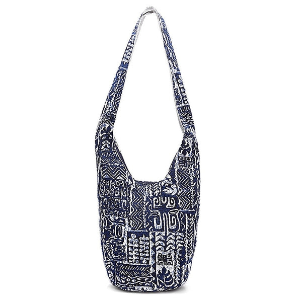 Tribal Print Hobo Bag