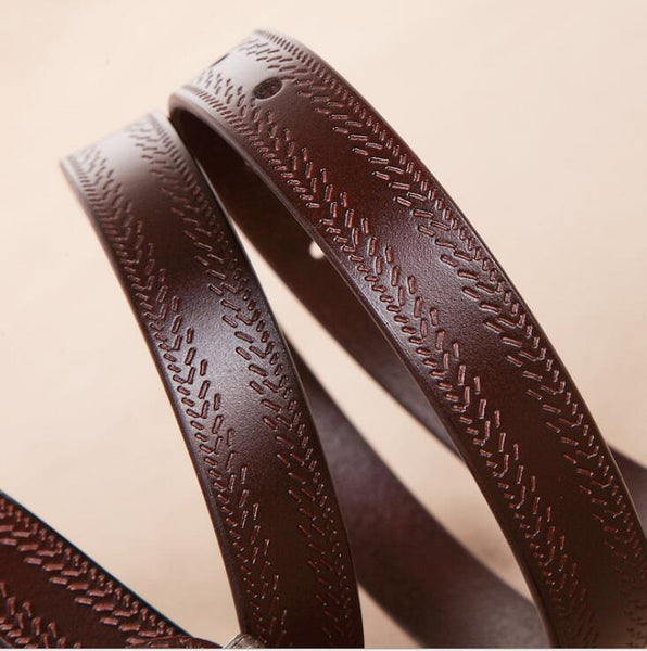 Genuine Cowhide Belt