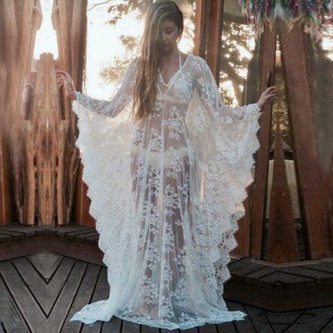 Angel Wings Maxi Dress