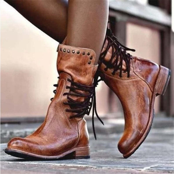 Womens Mid Calf Boots