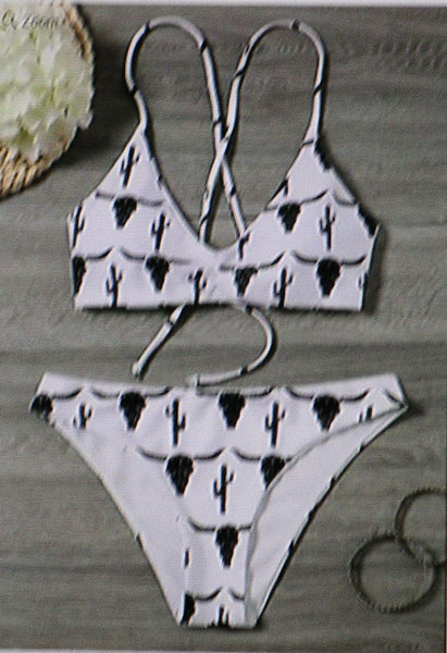 Longhorn Skull Bikini