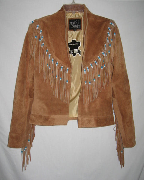 Fringed Suede Jacket