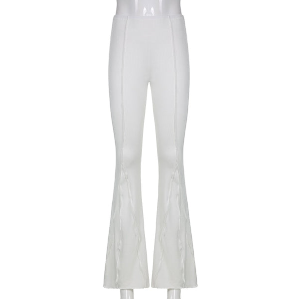 White Bell Bottoms