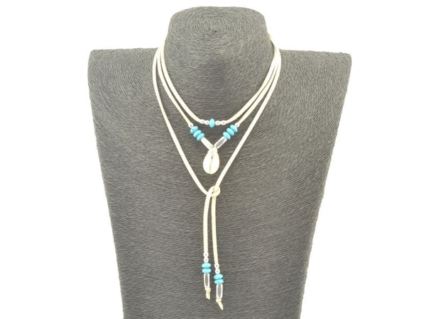 Cowrie Shell Beads Necklace