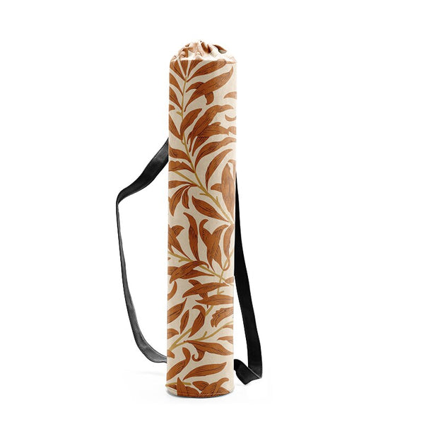 Brown Beige Yoga Mat Bag