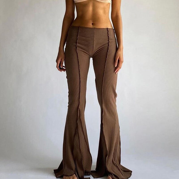Ribbed Bell Bottoms