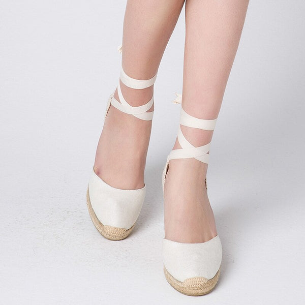 Cream Espadrilles