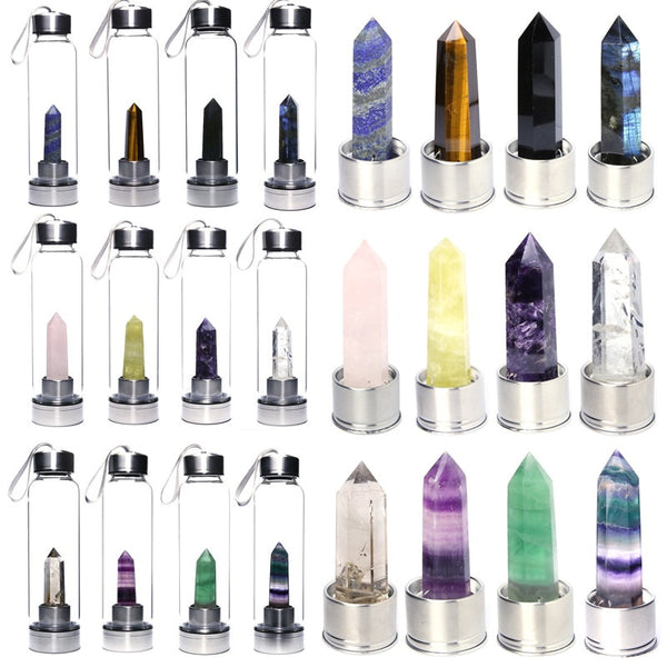 Crystal Healing Water Bottles