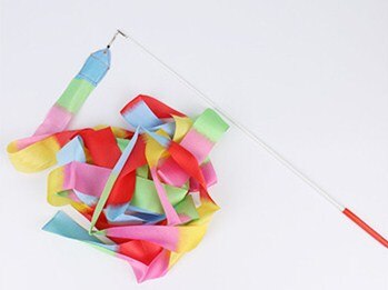 Dance Streamers In 12 Different Colors And 3 Different Lengths 2m 4m Or 6m Festival Fun Ribbons On Sticks Twirl And Swirl Them To The Music