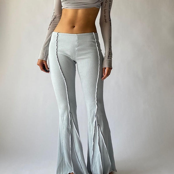 Ribbed Bell Bottoms