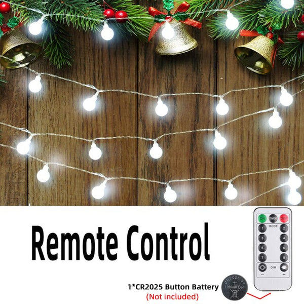 Cold White String Lights