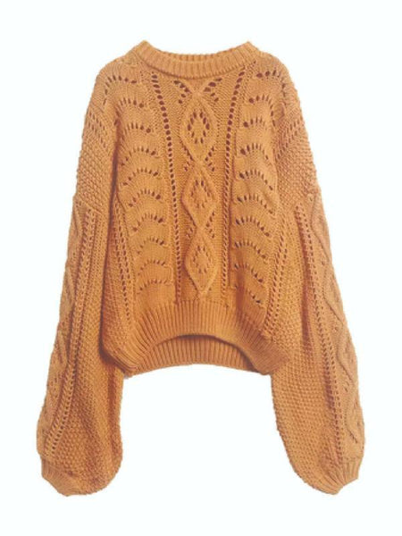 Lantern Sleeve Sweater