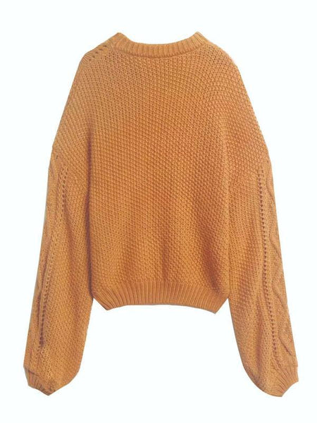 Balloon Sleeve Sweater