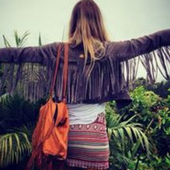 Fringed Biker Jacket
