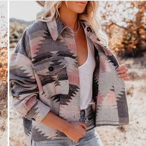 Pink Aztec Shirt