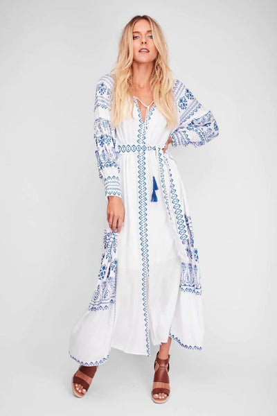 Embroidered Gown