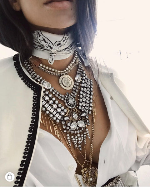 White Neckerchief