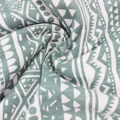 Mint Aztec Scarf