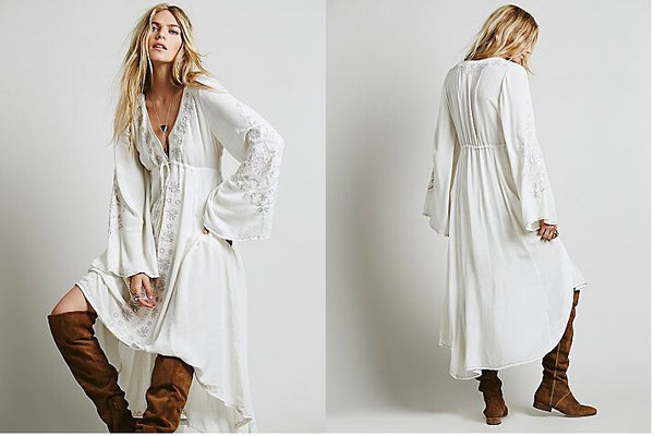 Empire Waist Midi Dress