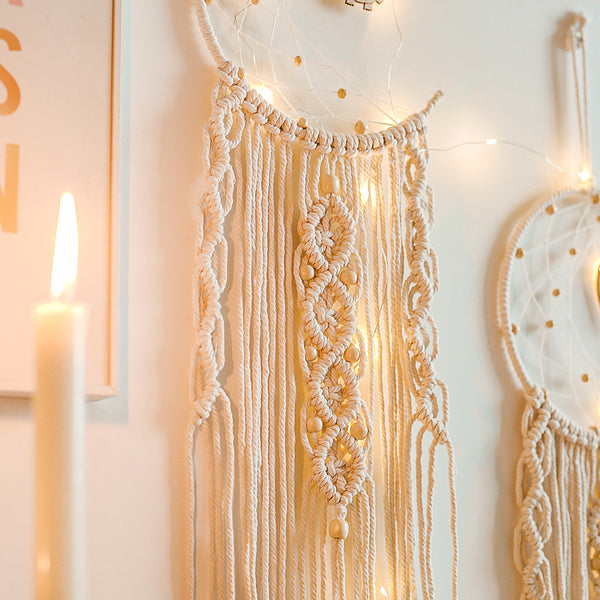 Beaded Macrame Decoration