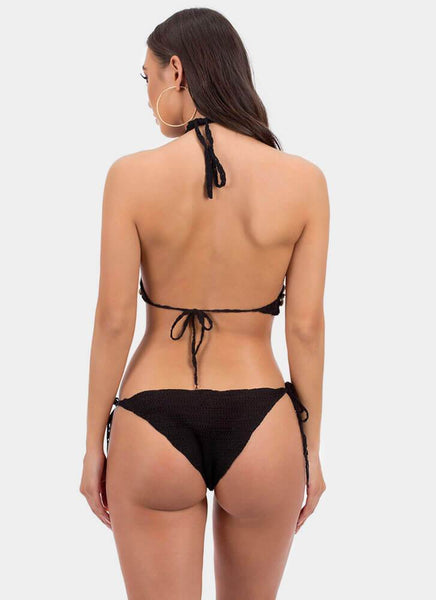 Tie Side Crochet Bikini