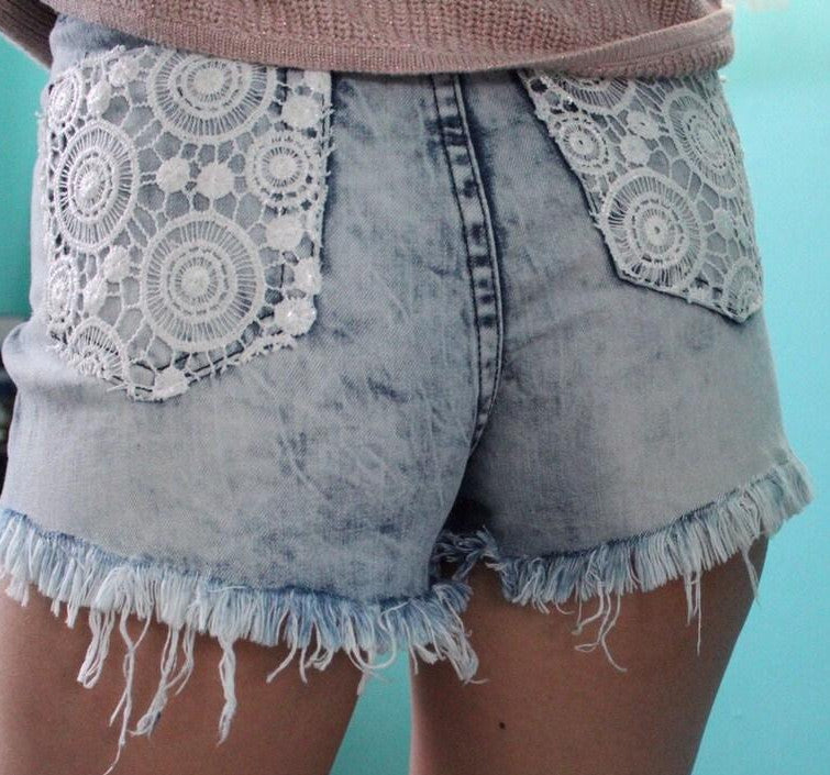 Machine Jeans Shorts