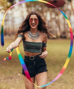 Dance Streamers In 12 Different Colors And 3 Different Lengths 2m 4m Or 6m Festival Fun Ribbons On Sticks Twirl And Swirl Them To The Music