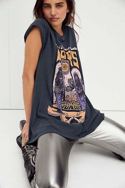 Black The Doors Tee