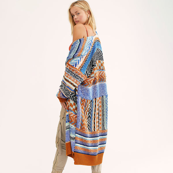 Long Boho Sweater