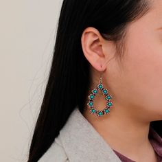 Turquoise Dangle Earrings