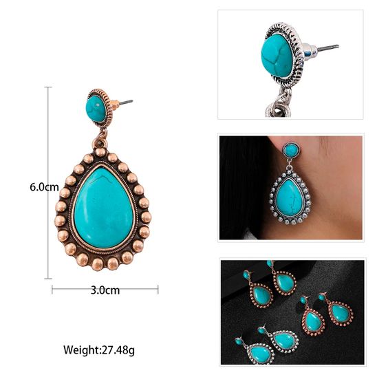 Turquoise Dangle Earrings