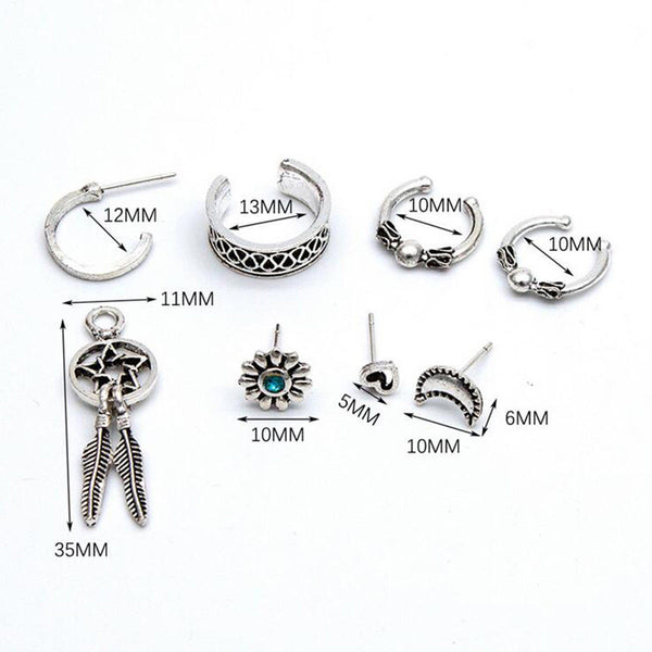 Boho Earrings Set