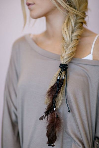 Feathers Hair Elastic